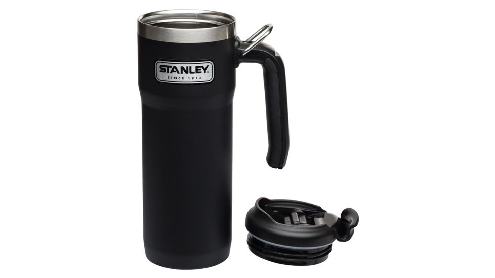 Stanley Classic Vacuum Lock Mug 20oz, Matte Black, 10-06442-002