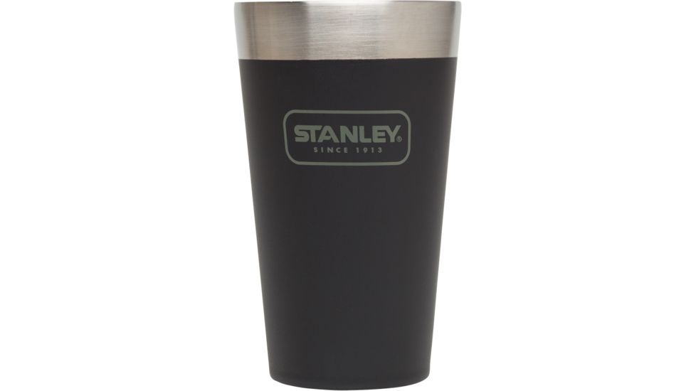 Stanley Classic Vacuum Pint - 16oz-Matte Black