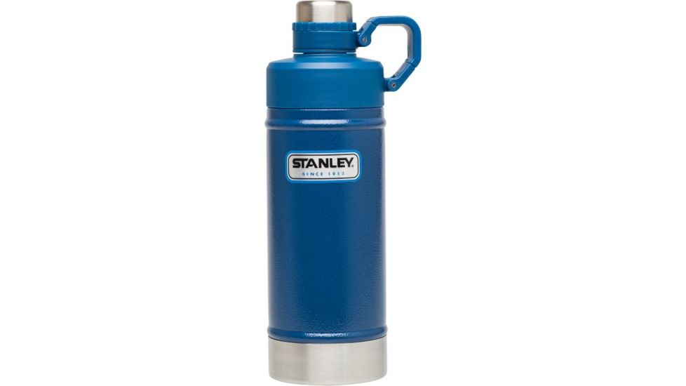 Stanley Classic Vacuum Water Bottle, Hammertone Cobalt, 18 oz 10-02105-005