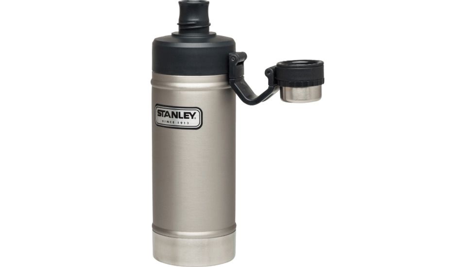 Stanley Classic Vacuum Water Bottle 18oz, Stainless Steel 10-02105-003