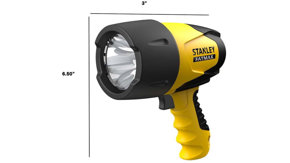 Stanley Fatmax Waterproof LED Rechargeable Spotlight, Yellow, FL5W10