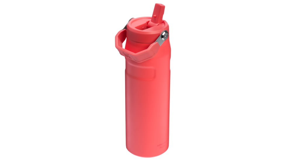 Stanley IceFlow 2.0 Bottle w/Flip Straw Lid, Hot Coral, 24 oz/0.71 L, 10-11283-094