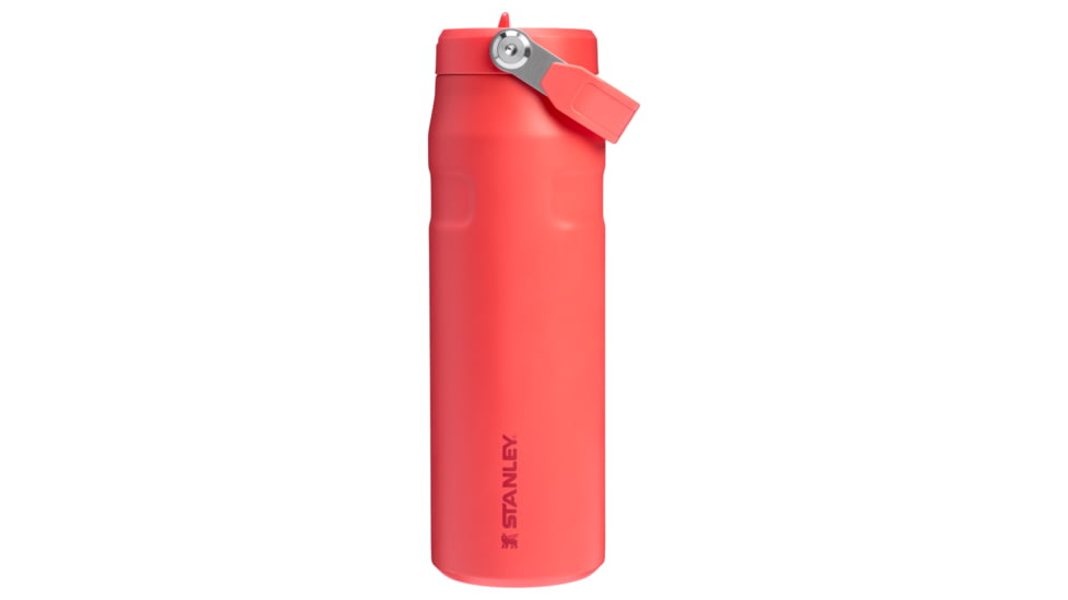 Stanley IceFlow 2.0 Bottle w/Flip Straw Lid, Hot Coral, 24 oz/0.71 L, 10-11283-094