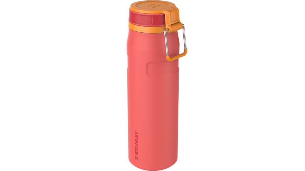 Stanley IceFlow Twist Flip Bottle, Hot Coral, 24 oz/0.71 L, 10-11284-032