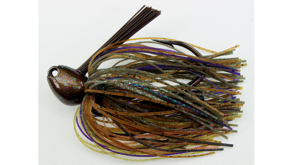 Stanley Jigs 1/2 oz. Big Nasty Jig, Hand Tied, Gone Crazy, BNJ12-608HT