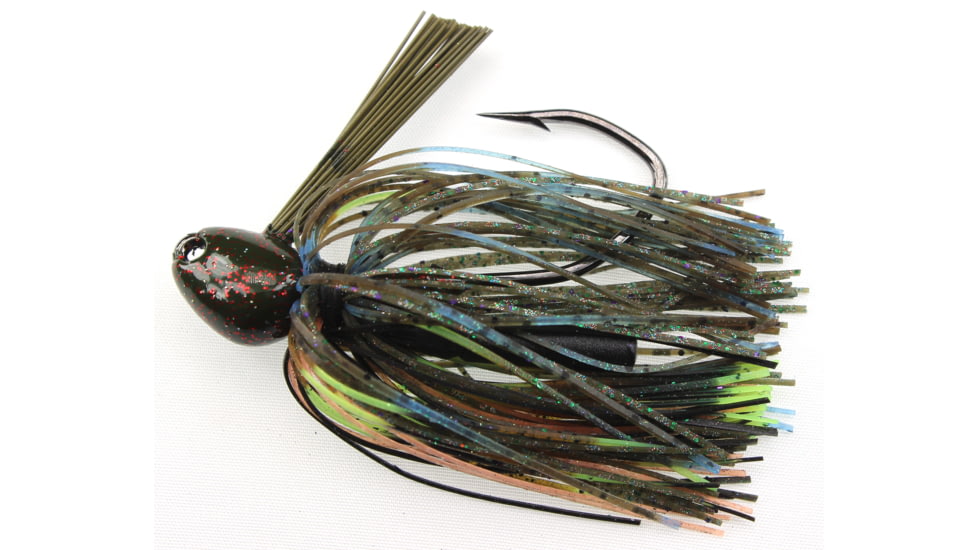 Stanley Jigs 1/2 oz. Big Nasty Jig, Hand Tied, Perfect Blue Gill, BNJ12-601HT