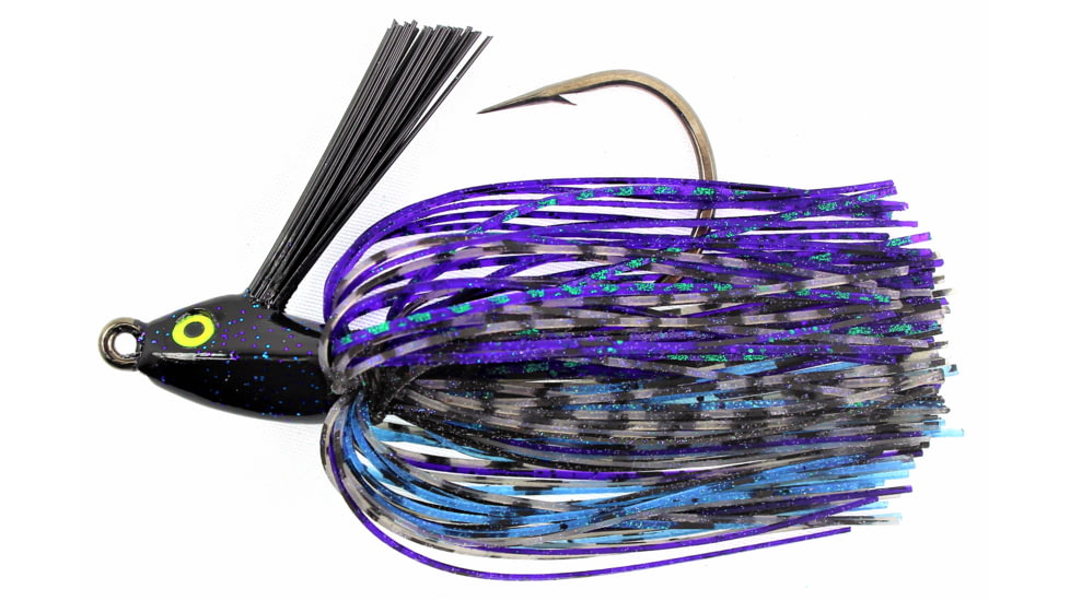 Stanley Jigs 1/2 oz. Swim Max Jig, Hand Tied, Bad Whiskey, SMJ12-602HT