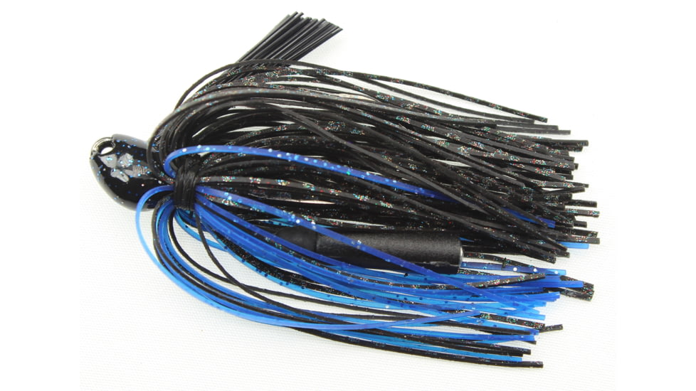 Stanley Jigs 3/16 oz. Lil Nasty Jig, Hand Tied, Black Crappie, LNJ316-192HT