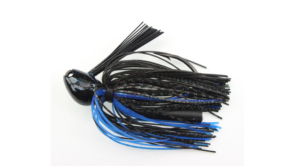 Stanley Jigs 3/4 oz. Big Nasty Jig, Hand Tied, Black Crappie, BNJ34-192HT