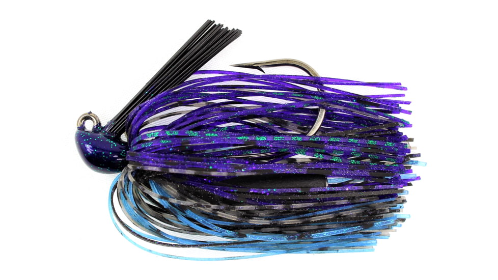 Stanley Jigs 5/16 oz. Rattling Casting Jig, Hand Tied, Bad Whiskey, RC516-602HT