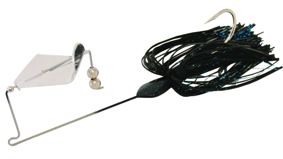 Stanley Jigs Stanley Buzz Bait, Black/Blue, 3/8oz, E-BB38-163