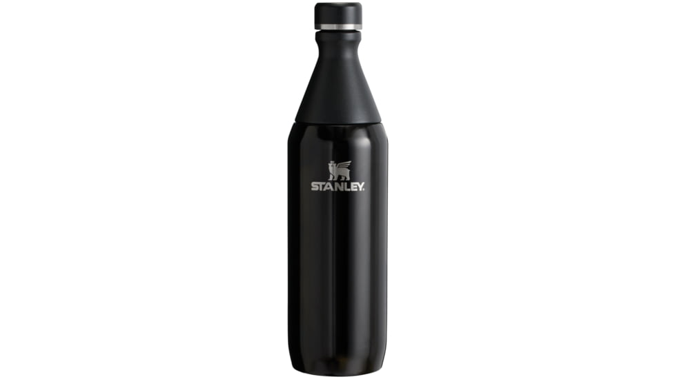 Stanley The All Day Slim 20 oz Bottle, Black Gloss, 20 oz / 0.59 L, 10-12069-005