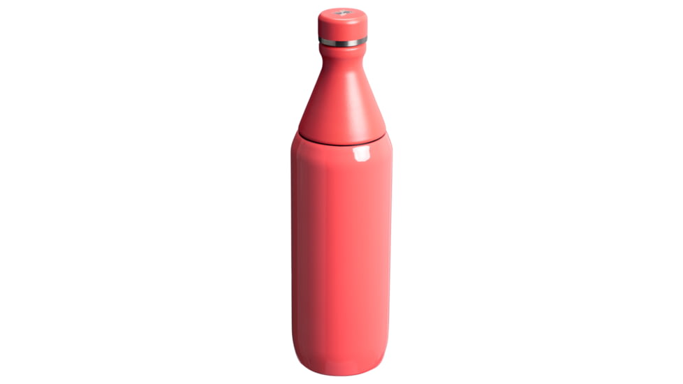Stanley The All Day Slim 20 oz Bottle, Hot Coral Gloss, 20 oz / 0.59 L, 10-12069-108