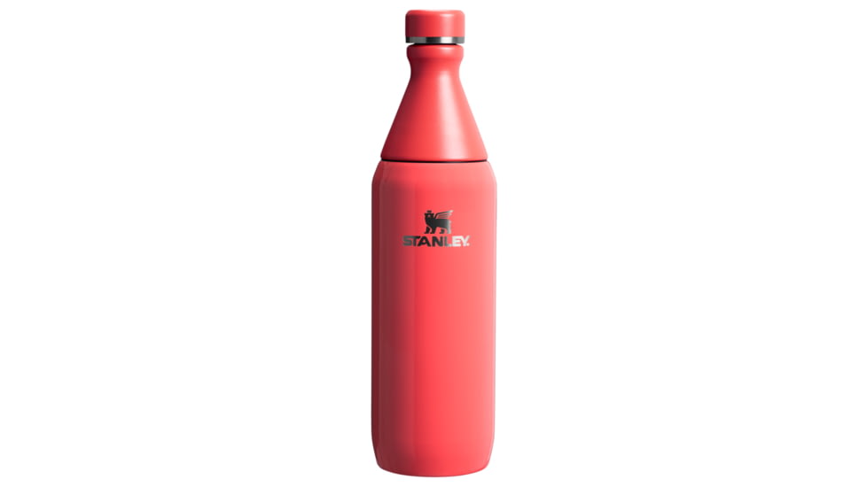 Stanley The All Day Slim 20 oz Bottle, Hot Coral Gloss, 20 oz / 0.59 L, 10-12069-108