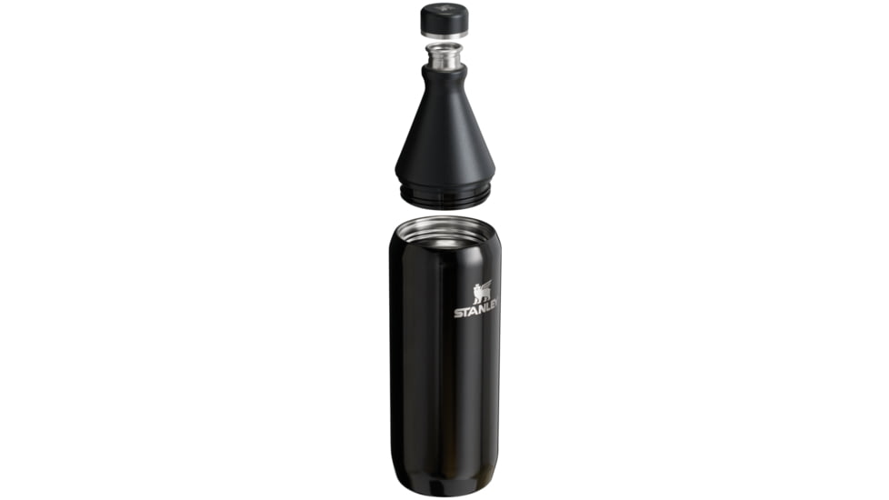 Stanley The All Day Slim 34 oz Bottle, Black Gloss, 34 oz / 1.00 L, 10-12070-005