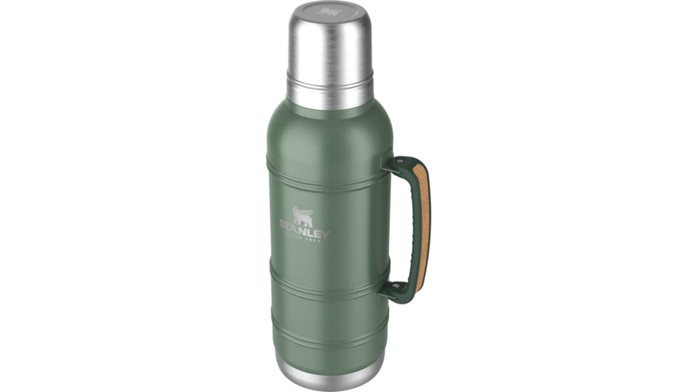 Stanley The Artisan Thermal Bottle, Hammertone Green, 2 QT/1.9 L, 10-11430-001