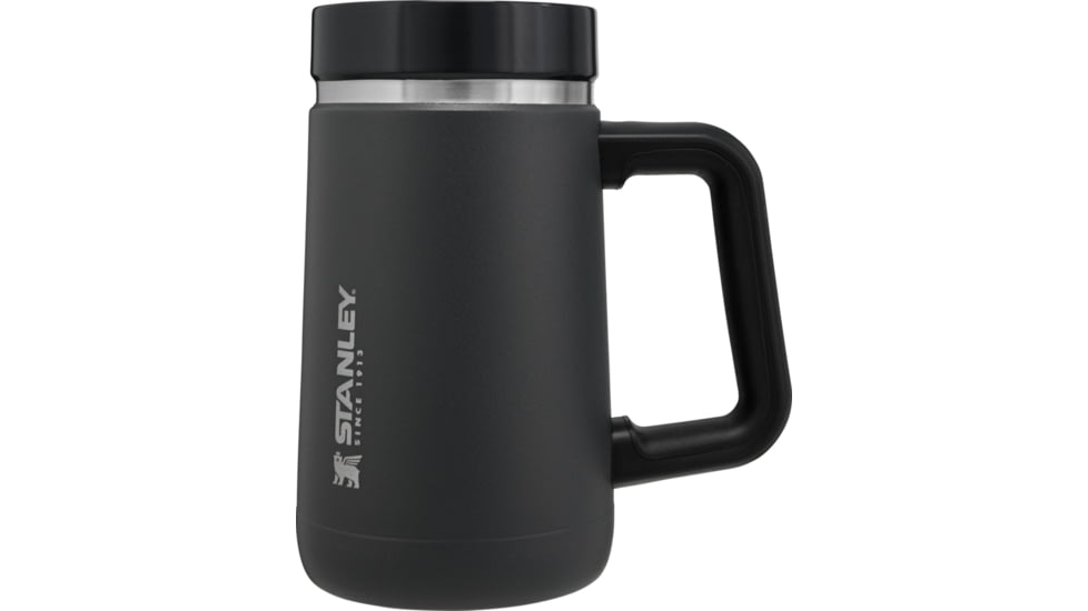 Stanley Tools The Ceramivac GO Stein, Asphalt, 24oz / .7L, 10-06600-023