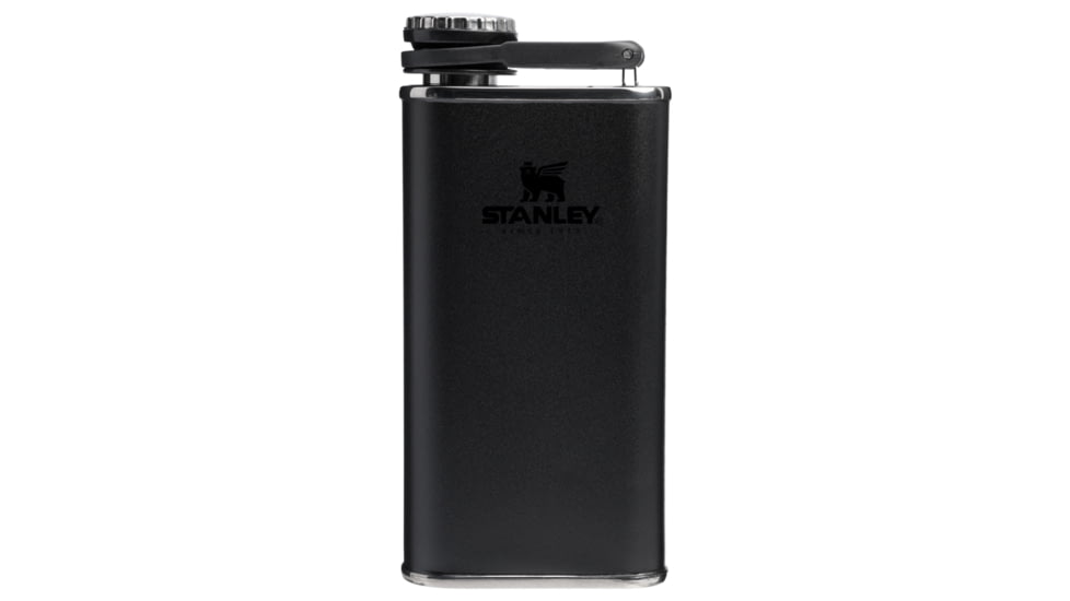 Stanley The Easy Fill Wide Mouth 8 oz Flask, Black 2.0, 8 oz / 0.23 L, 10-00837-346