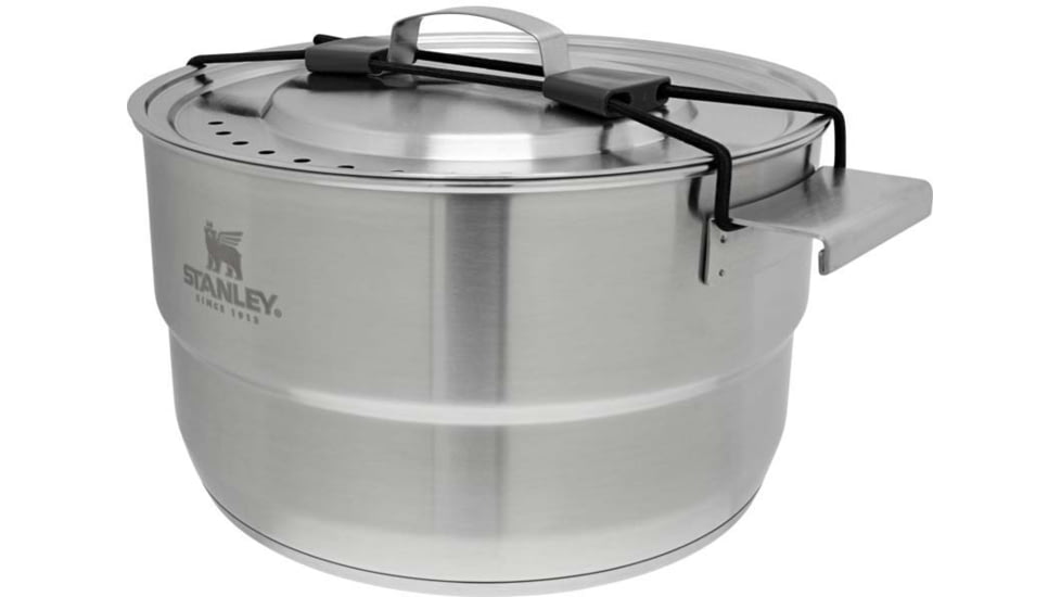 Stanley The Even-Heat Camp Pro Cook Set, Stainless, 4.75qt / 4.5L, 10-09230-001