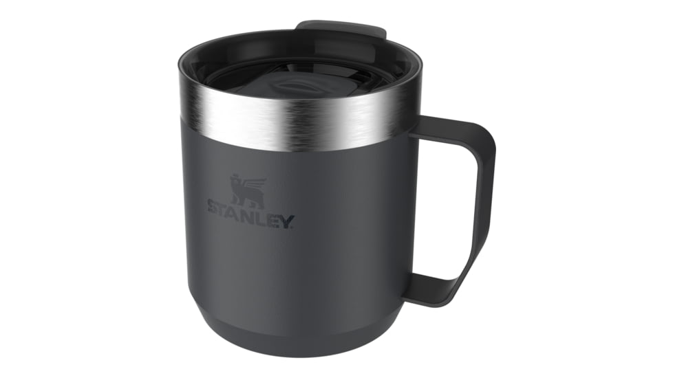 Stanley The Everyday Camp 12 oz Mug, Black 2.0, 12 oz / 0.35 L, 10-13094-004