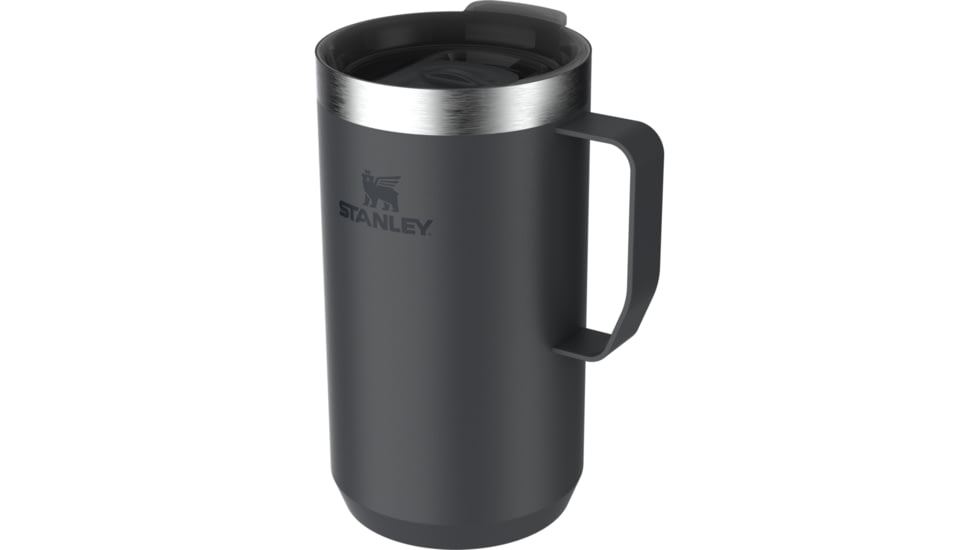 Stanley The Everyday Camp 24 oz Mug, Black 2.0, 24 oz / 0.71 L, 10-13095-006