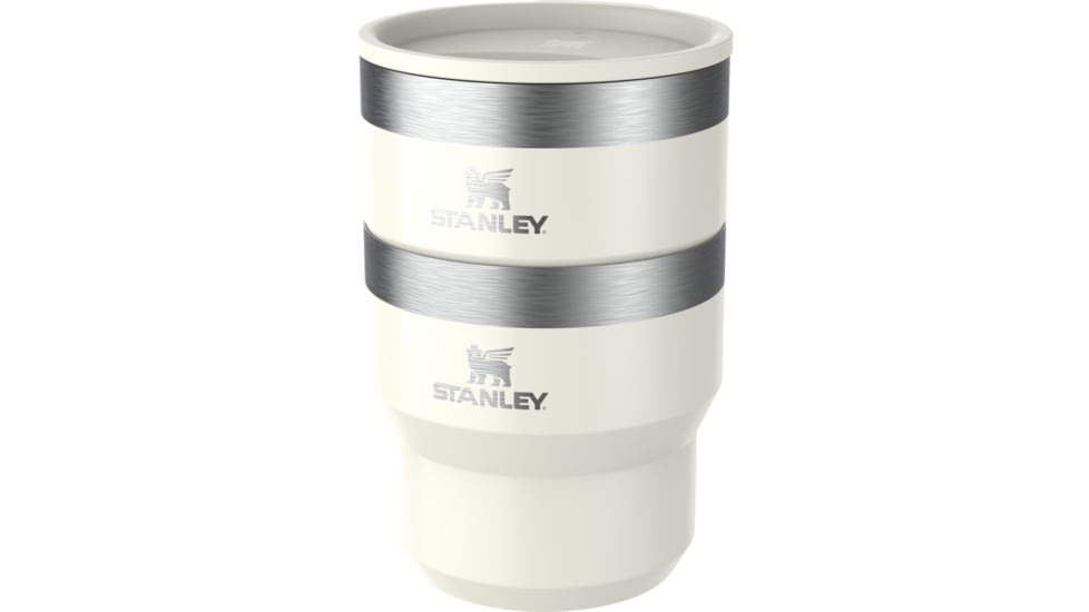 Stanley The Everyday Stacking 10 oz Camp Cup Set - 2pk, Cream Gloss, 10 oz / 0.29 L, 10-12149-001
