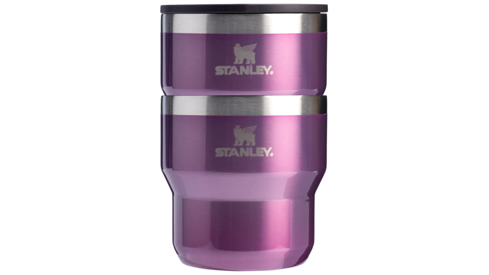 Stanley The Everyday Stacking 10 oz Camp Cup Set - 2pk, Wisteria Shine, 10 oz / 0.29 L, 10-12149-011