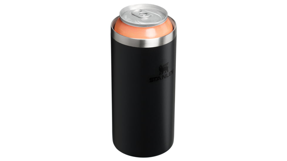 Stanley The Everyday Tall 14 oz Can Cooler, Black 2.0, 14 oz / 0.41 L, 10-13030-002