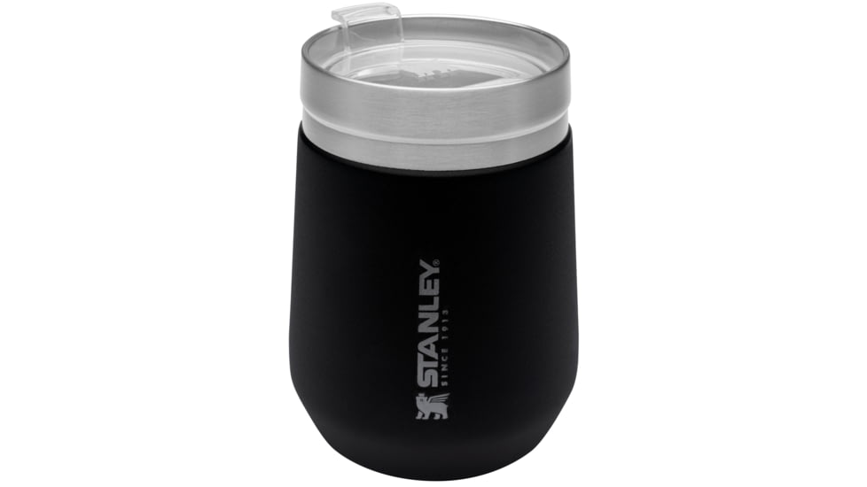 Stanley The Everyday Wine Tumbler, Matte Black, 10 oz/0.29 L, 10-11122-012