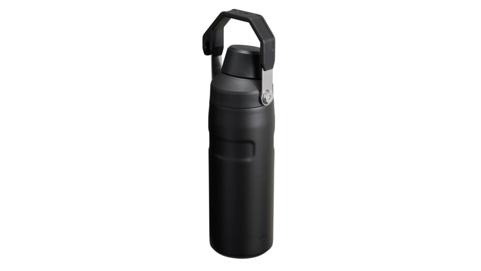 Stanley The IceFlow Fast Flow 16 oz Bottle with Fast Flow Lid, Black 2.0, 16 oz / 0.47 L, 10-11286-038