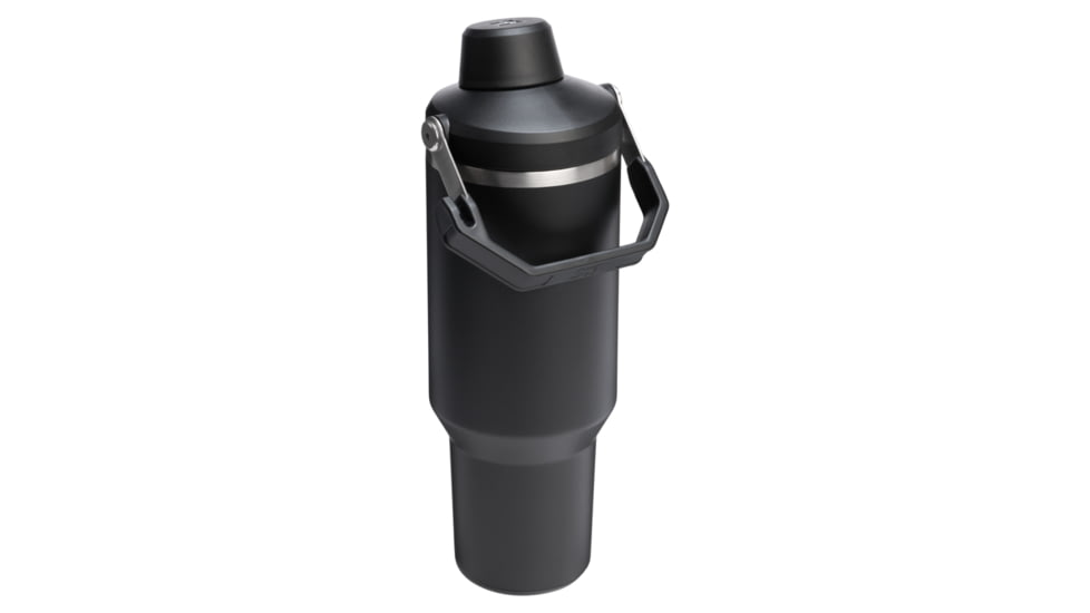 Stanley The IceFlow Fast Flow 40 oz Tumbler with Fast Flow Lid, Black, 40 oz / 1.18 L, 10-11301-006