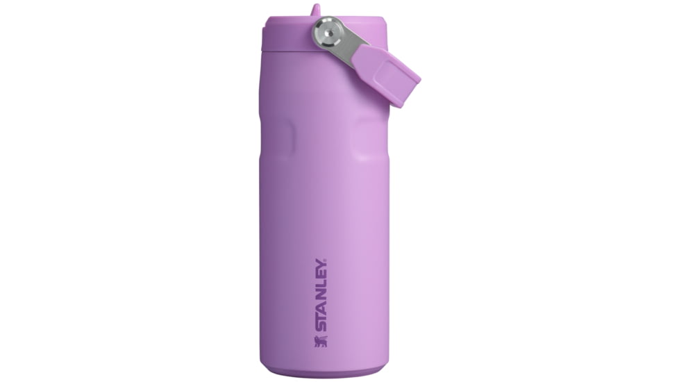 Stanley The IceFlow Flip Straw 2.0 16 oz Bottle with Flip Straw Lid, Lilac, 16 oz / 0.47 L, 10-12110-008