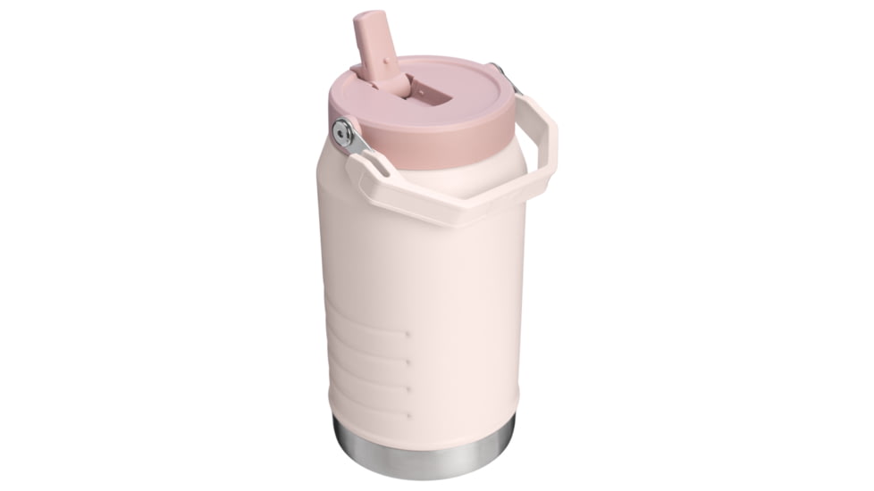 Stanley The IceFlow Flip Straw 2.0 64 oz Jug, Rose Quartz, 64 oz / 1.90 L, 10-13085-002