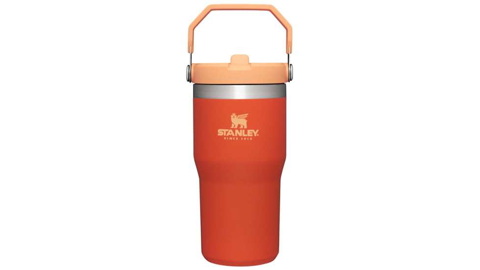 Stanley The IceFlow Flip Straw Tumbler - 20oz, Tigerlily, 20 oz, 10-09994-133