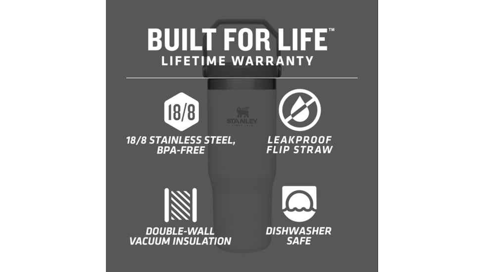 Stanley The IceFlow Flip Straw Tumbler, Citron, 30 oz, 10-09993-179