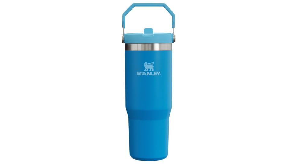 Stanley The IceFlow Flip Straw Tumbler, Azure, 30 oz/0.89 L, 10-09993-324