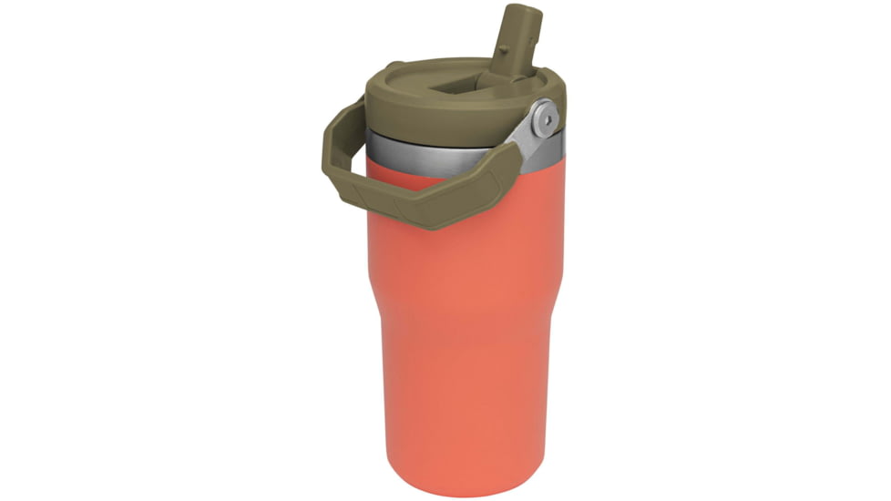 Stanley The IceFlow Flip Straw Tumbler, Guava, 20oz / .59L, 10-09994-016