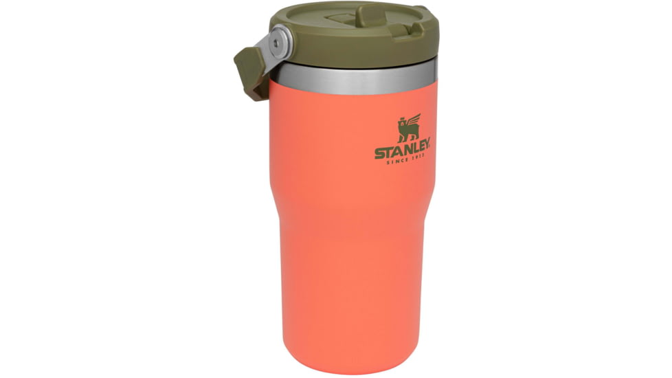 Stanley The IceFlow Flip Straw Tumbler, Guava, 20oz / .59L, 10-09994-016