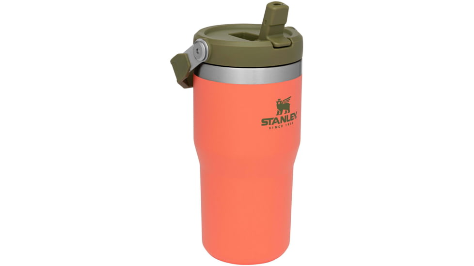 Stanley The IceFlow Flip Straw Tumbler, Guava, 20oz / .59L, 10-09994-016
