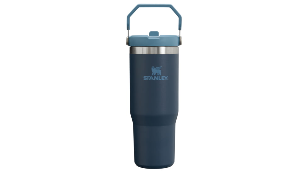 Stanley The IceFlow Flip Straw Tumbler, Navy, 30 oz/0.89 L, 10-09993-323