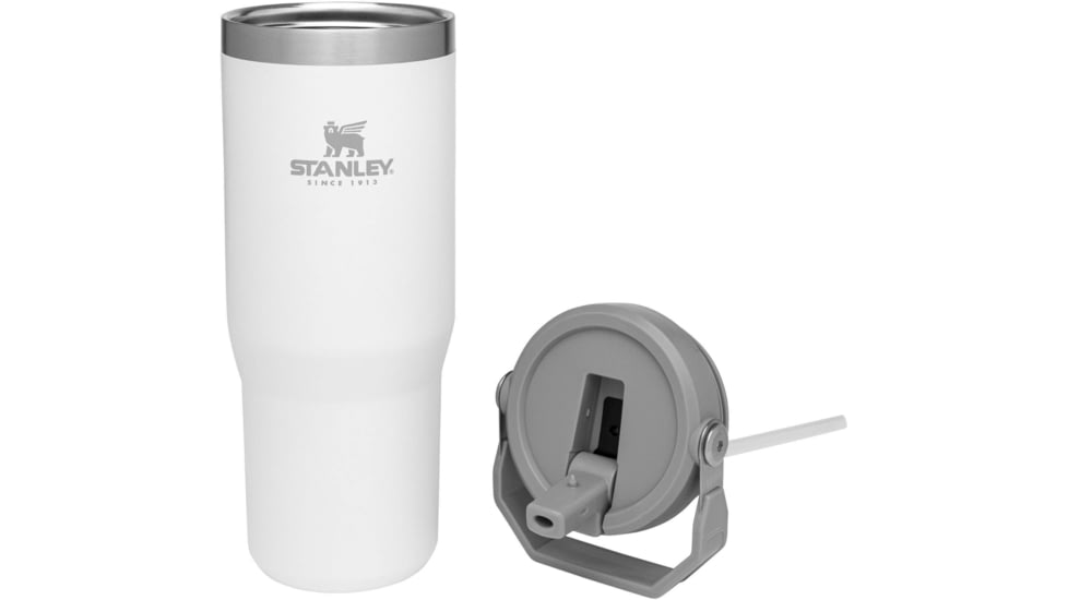 Stanley The IceFlow Flip Straw Tumbler, Polar, 30oz / .88L, 10-09993-001