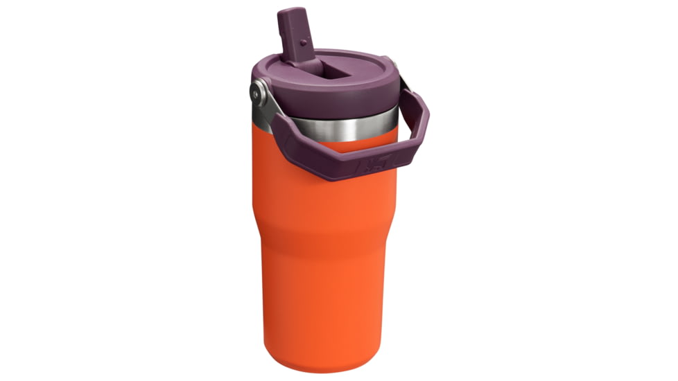 Stanley The IceFlow Flip Straw Tumbler, Tigerlily Plum, 20 oz/0.59 L, 10-09994-186