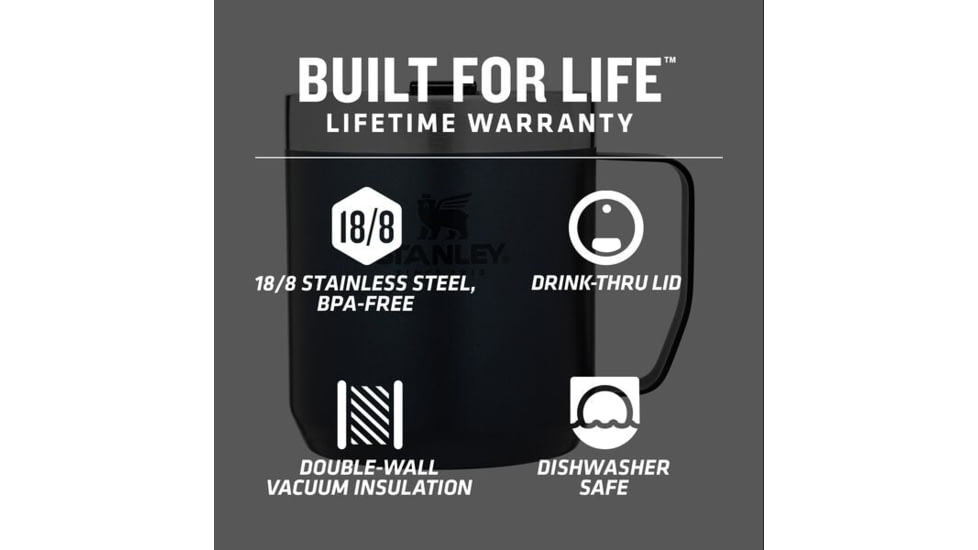 Stanley The Legendary Camp Mug, Maple, 12 oz, 10-09366-131