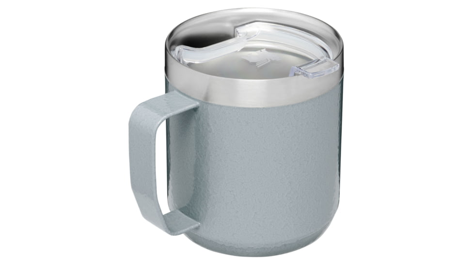 Stanley The Legendary Camp Mug, Hammertone Silver, 12 oz, 10-09366-212