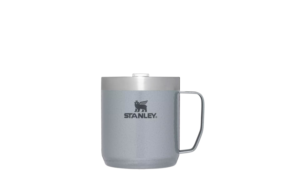 Stanley The Legendary Camp Mug, Hammertone Silver, 12 oz, 10-09366-212