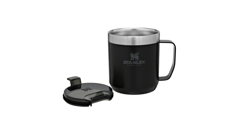 Stanley The Legendary Camp Mug, Matte Black, 12 oz, 10-09366-002