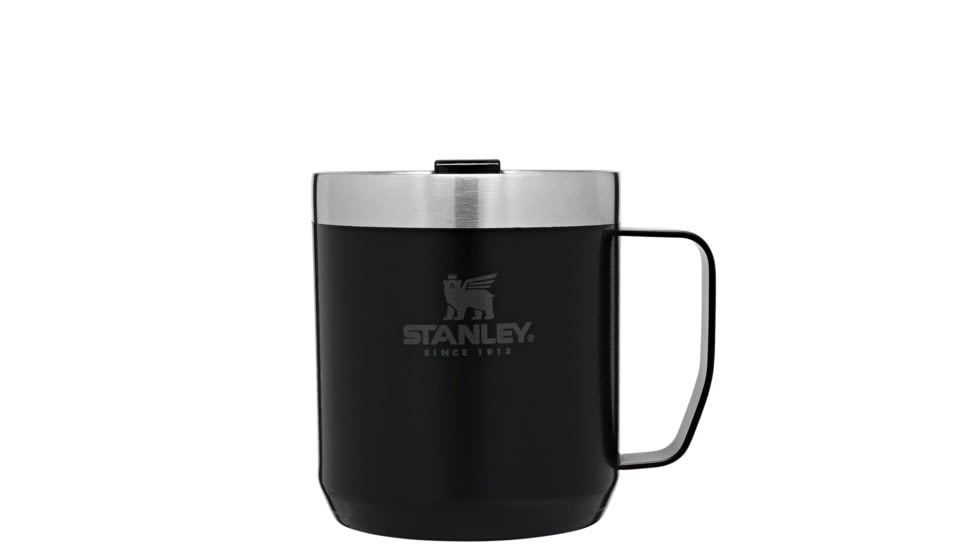 Stanley The Legendary Camp Mug, Matte Black, 12 oz, 10-09366-002