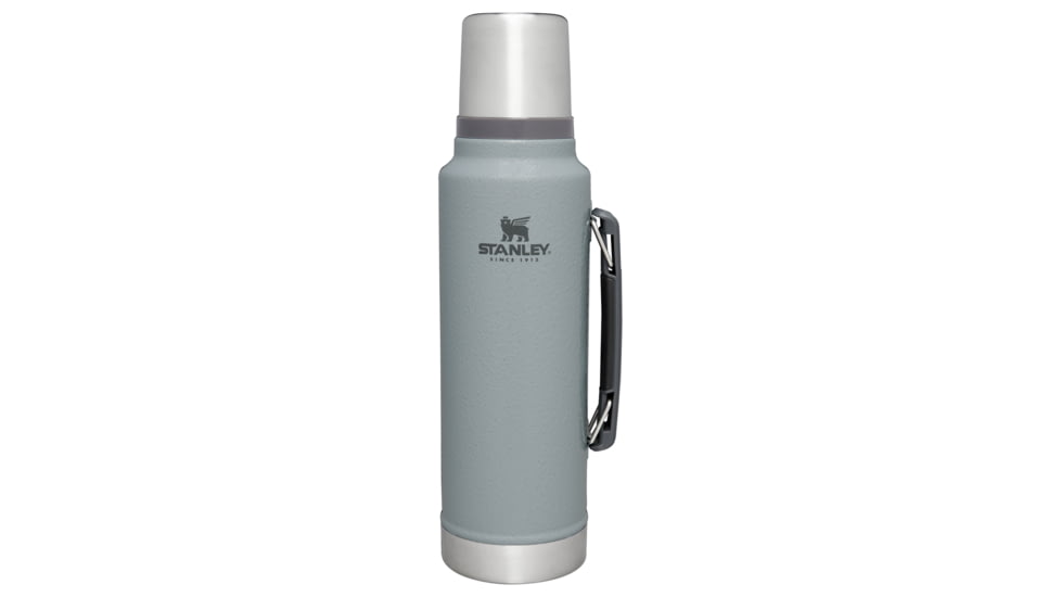 Stanley The Legendary Classic 1.4L Bottle, Hammertone Silver, 1.5 QT/1.4 L, 10-11347-003