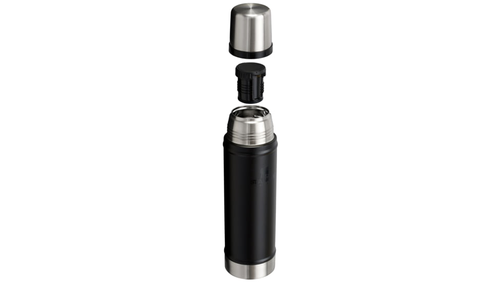Stanley The Legendary Classic Bottle - 20oz, Black 2.0, 20 oz/0.59 L, 10-11345-019