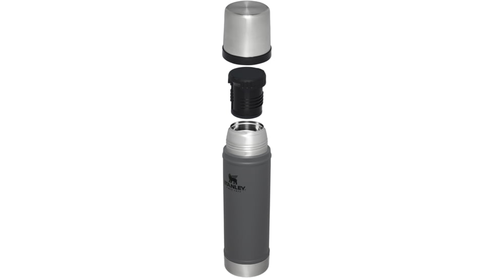 Stanley The Legendary Classic Bottle - 20oz, Charcoal, 20 oz/0.59 L, 10-11345-006